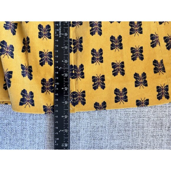 J.Crew Parke Blazer Marigold Navy Butterfly Corduroy Blazer Jacket Sz 10 NEW - Picture 12 of 14